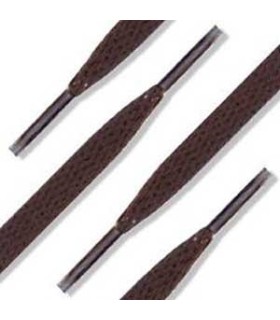 Cordon plano marron 90 cm