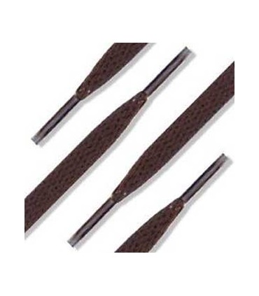 Cordon plano marron 90 cm