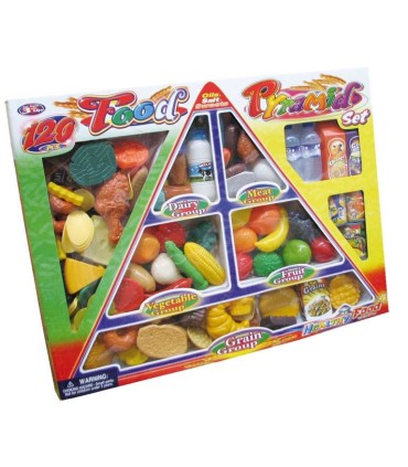 Set Comida Pirámide Alimenticia