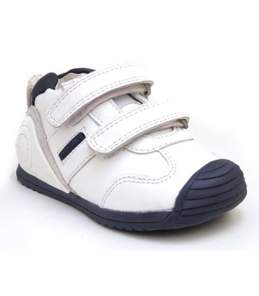 Biomecanics Botita Deportiva Blanca y Azul