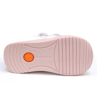 Biomecanics Botita Deportiva Blanca y Rosa