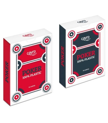 Baraja de Póker 100% Plástico