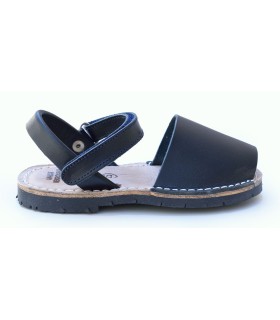 Avarca velcro azul marino