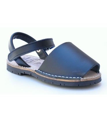 Avarca velcro azul marino