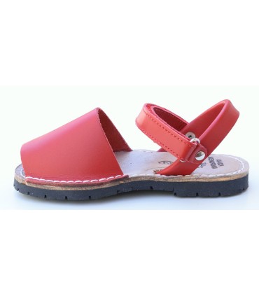 Avarca velcro roja