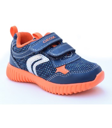 Geox Waviness Navy/Orange