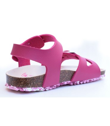 Garvalín sandalia anatómica fucsia