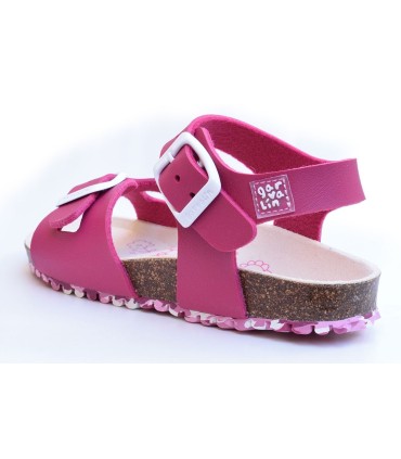 Garvalín sandalia anatómica fucsia
