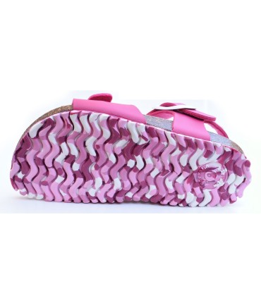 Garvalín sandalia anatómica fucsia