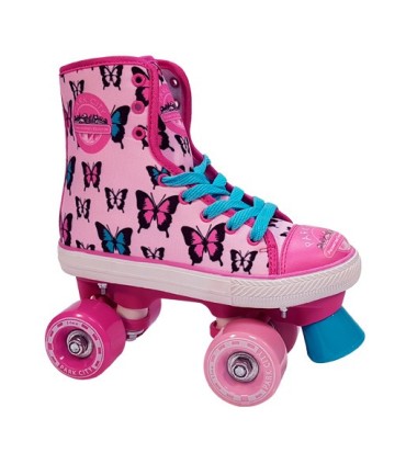 Patín Park City Quad Canvas Buterfly