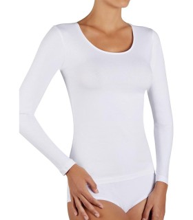 Ysabel Mora camiseta interior de algodón