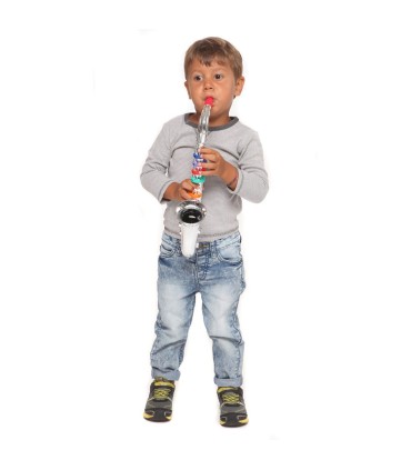 Saxofon Metalizado 8 Notas