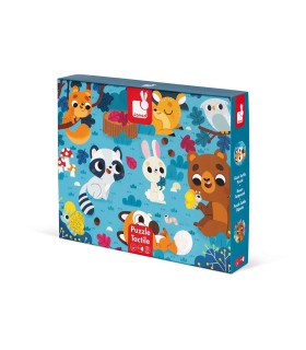Janod Puzzle Táctil Animales del Bosque