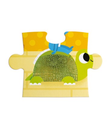 Janod Puzzle Táctil Animales Domésticos