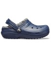 Classic Lined Clog Navy Charcoal
