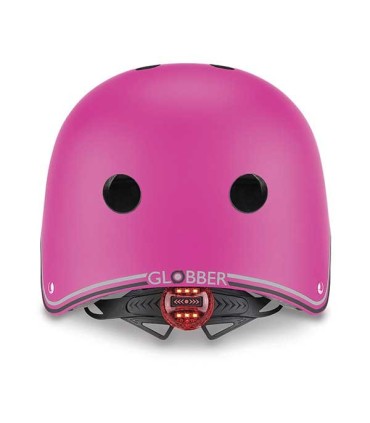 Casco Globber junior Primo lights deep rosa