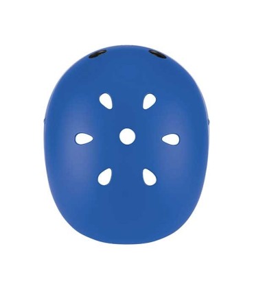 Casco Globber junior primo lights azul