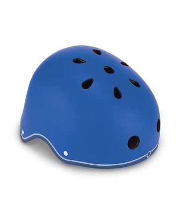 Casco Globber junior primo lights azul