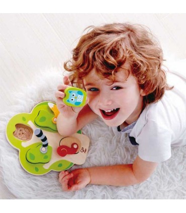 Puzzle Encajable Árbol de Animales