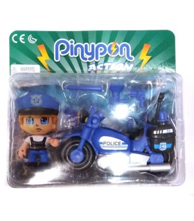 PinyPon Action Moto de Policía