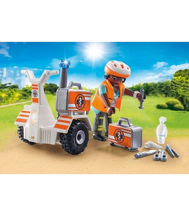 Playmobil 70052 Balance Racer de Rescate detalle