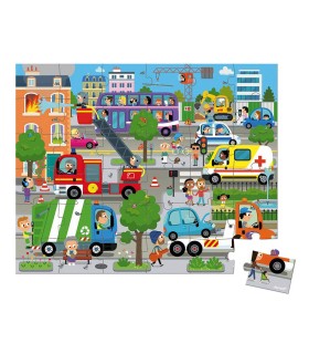 Janod Puzzle Ciudad 36 piezas