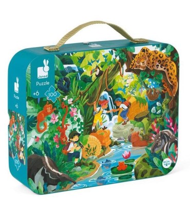 Caja Janod Puzzle Aventura Inca de 100 Piezas