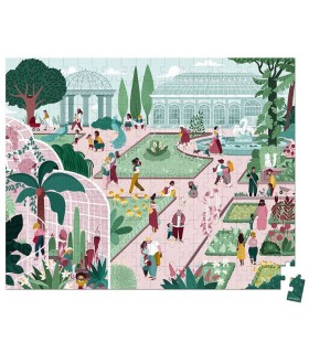Janod Puzzle Jardín Botánico 200 Piezas