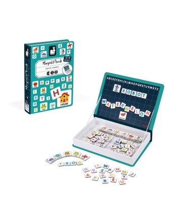 Janod Libro Magnético Alfabeto en Ingles 2