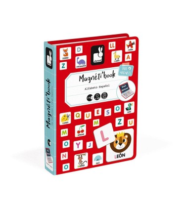 Janod Libro Magnético Alfabeto en Español 4