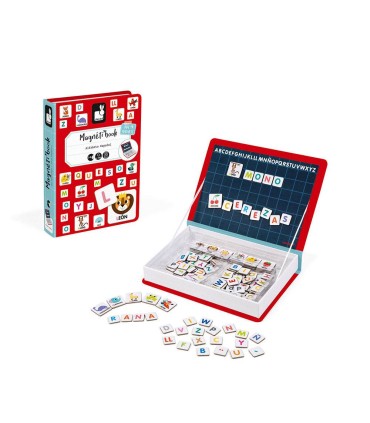 Janod Libro Magnético Alfabeto en Español 1