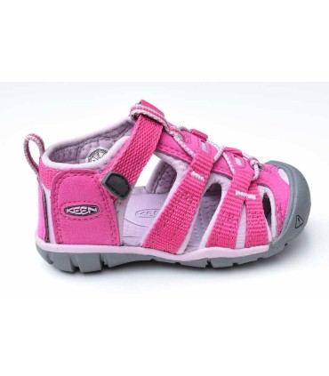Sandalia Keen Seacamp II Very Berry/Dawn Pink infantil