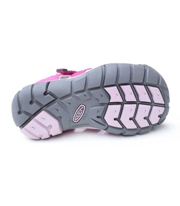 Sandalia Keen Seacamp II Very Berry/Dawn Pink suela