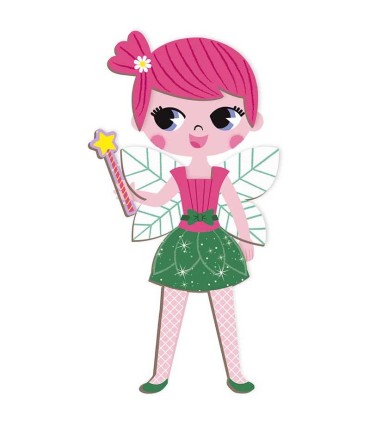 Libro Magnético Disfraces Niña Janod detalle