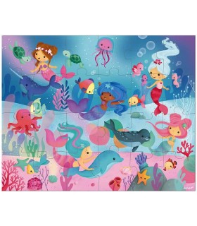 Puzzle Sirenas Janod 24 Piezas