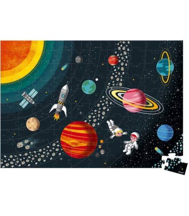 Puzzle El Sistema Solar Janod 100 Piezas