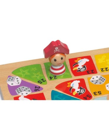 Parchís y Oca Pirata Cayro detalle