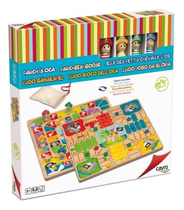 Parchís y Oca Pirata Cayro caja