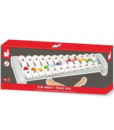 Janod Xilófono Metálico caja