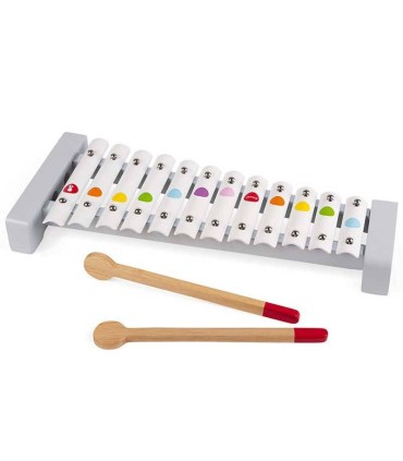 Janod Xilófono Metálico vista 1