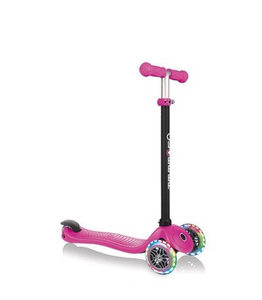Patinete Globber Go Up 4 en 1 Lights Rosa