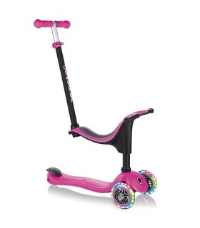 Patinete Globber Go Up 4 en 1 Lights Rosa