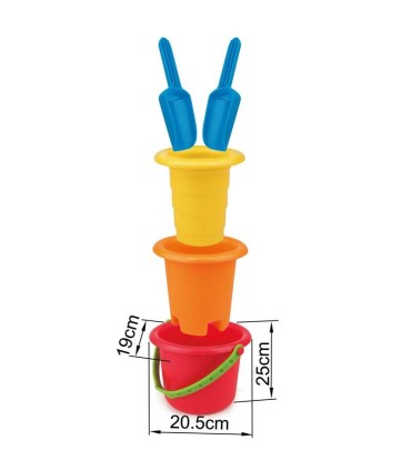 Juguete de playa 5 en 1 Hape