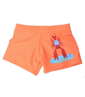 Bañador Bóxer Naranja Surf