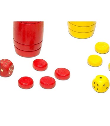 Tablero parchís y Oca con Accesorios accesorios