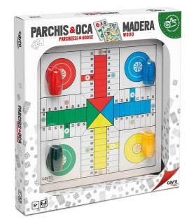 Tablero parchís y Oca con Accesorios