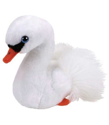 Peluche Beanie Babies Cisne Gracie 15 cm