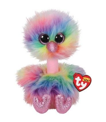 Peluche Beanie Boos Avestruz Asha 24 cm