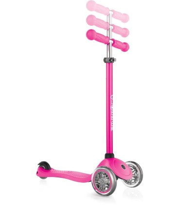 Patinete Globber Primo Rosa Neón lado