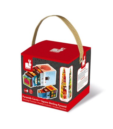 Pirámide Encajable Las Cuatro Estaciones Janod box